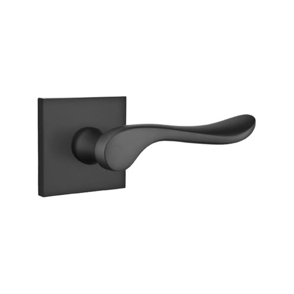 Emtek Luzern Interior Mortise Lever with Square Rosette