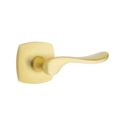 Emtek Luzern Interior Mortise Lever with Urban Rosette