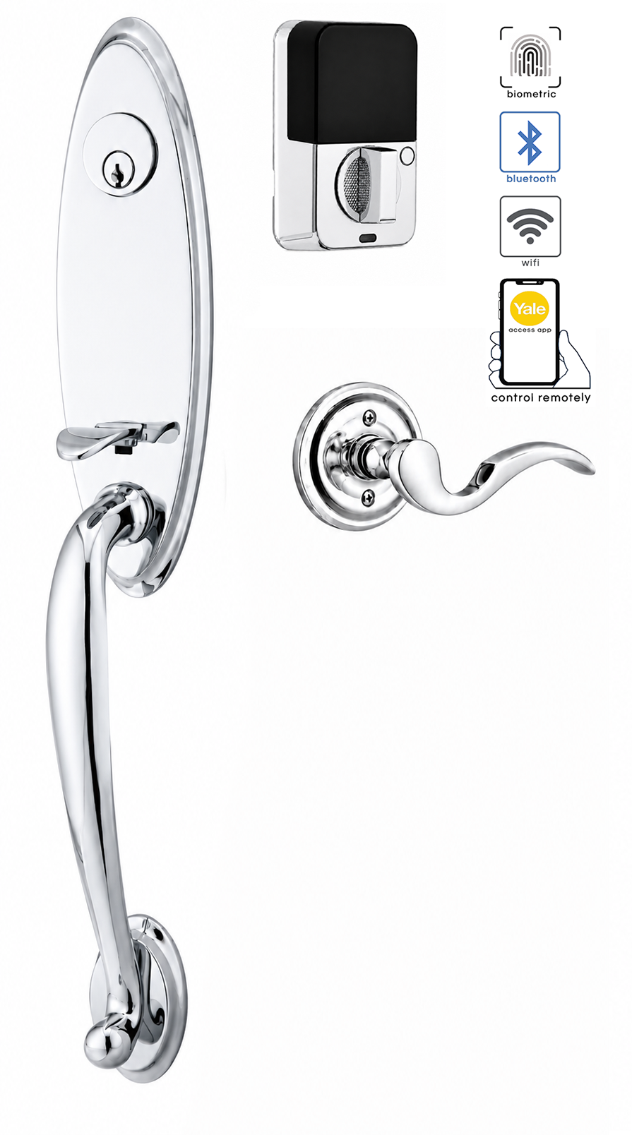 Emtek Marietta Entrance Handleset