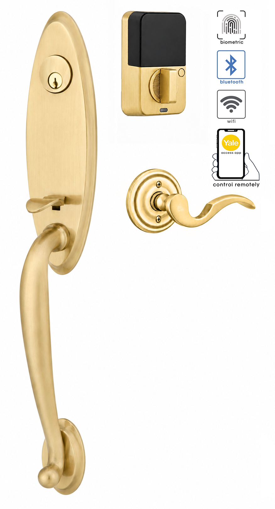 Emtek Marietta Entrance Handleset