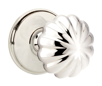 Emtek Melon Knob with Watford Rosette