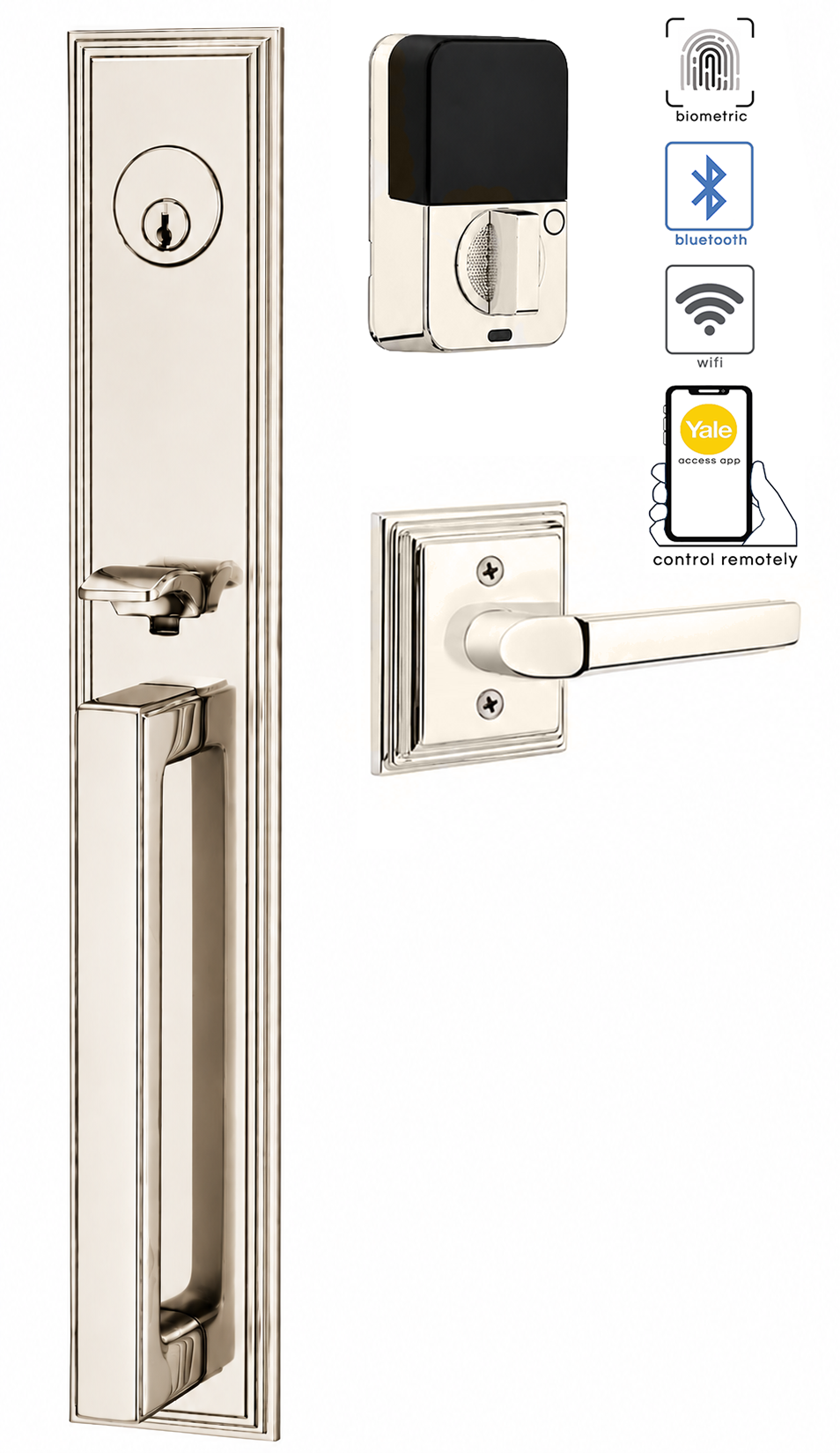 Emtek Melrose Entrance Handleset