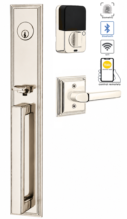 Emtek Melrose Entrance Handleset
