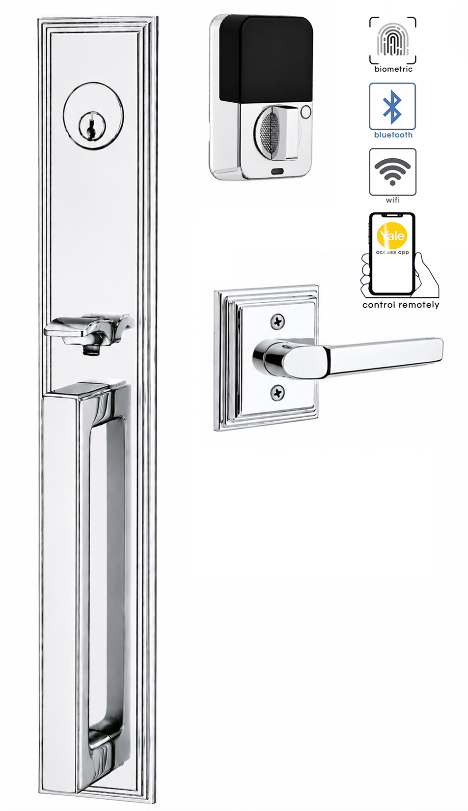 Emtek Melrose Entrance Handleset