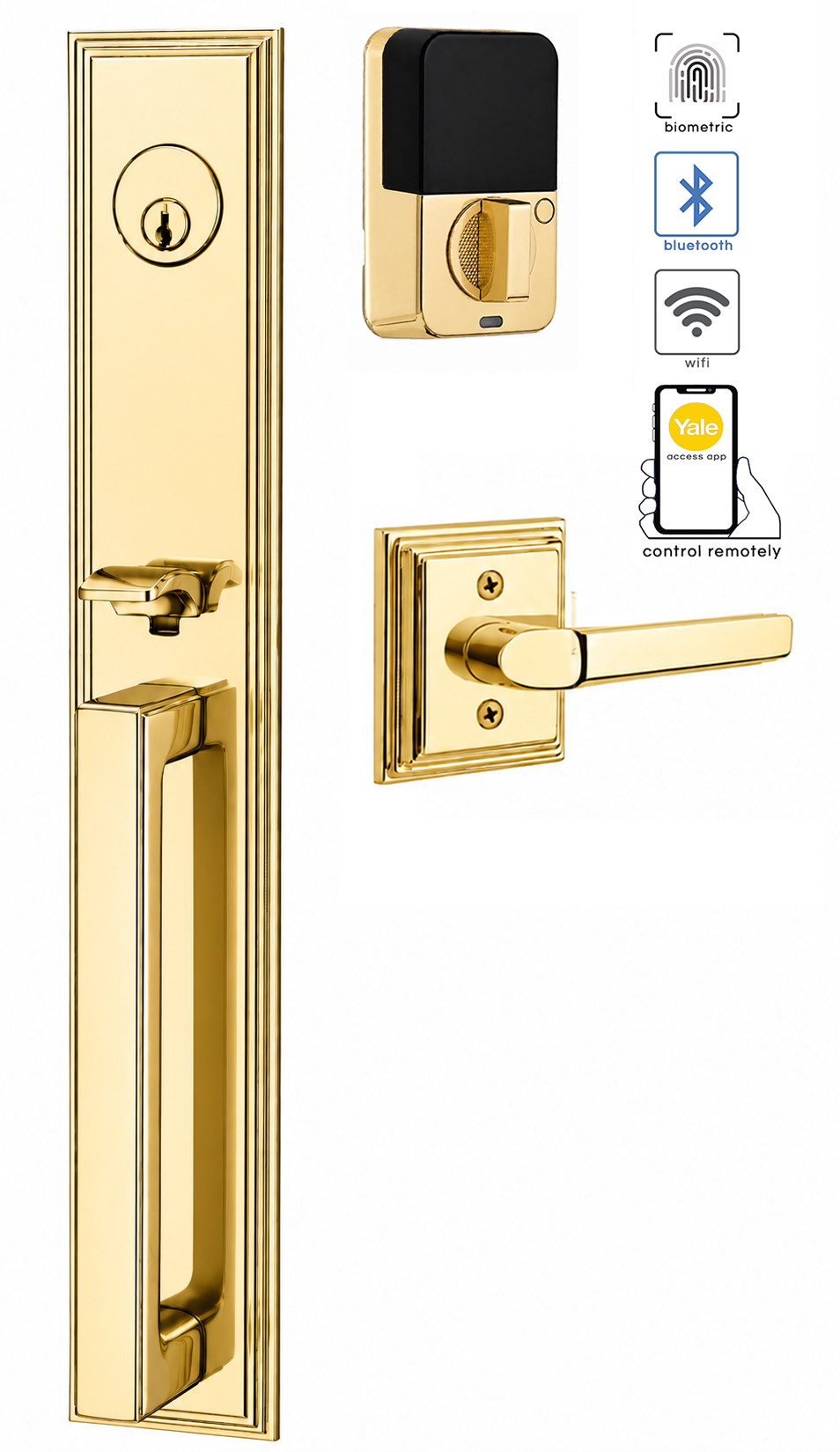 Emtek Melrose Entrance Handleset