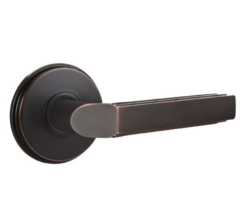 Emtek Milano Lever with Watford Rosette