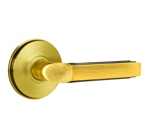 Emtek Milano Lever with Watford Rosette
