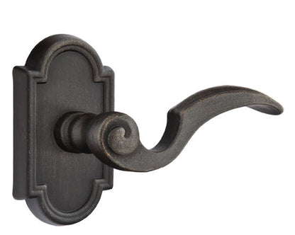 Emtek Napoli Lever with Style 11 in Medium Bronze