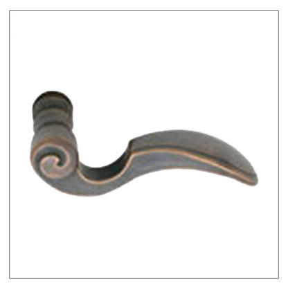 Emtek 10 Inch Tuscany Bronze NON-KEYED Sideplate Lock for NON STANDARD Bore Hole