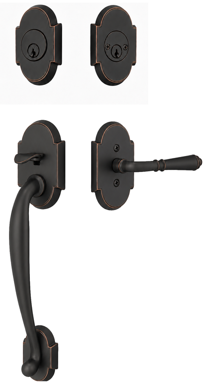 Emtek Nashville Entrance Handleset