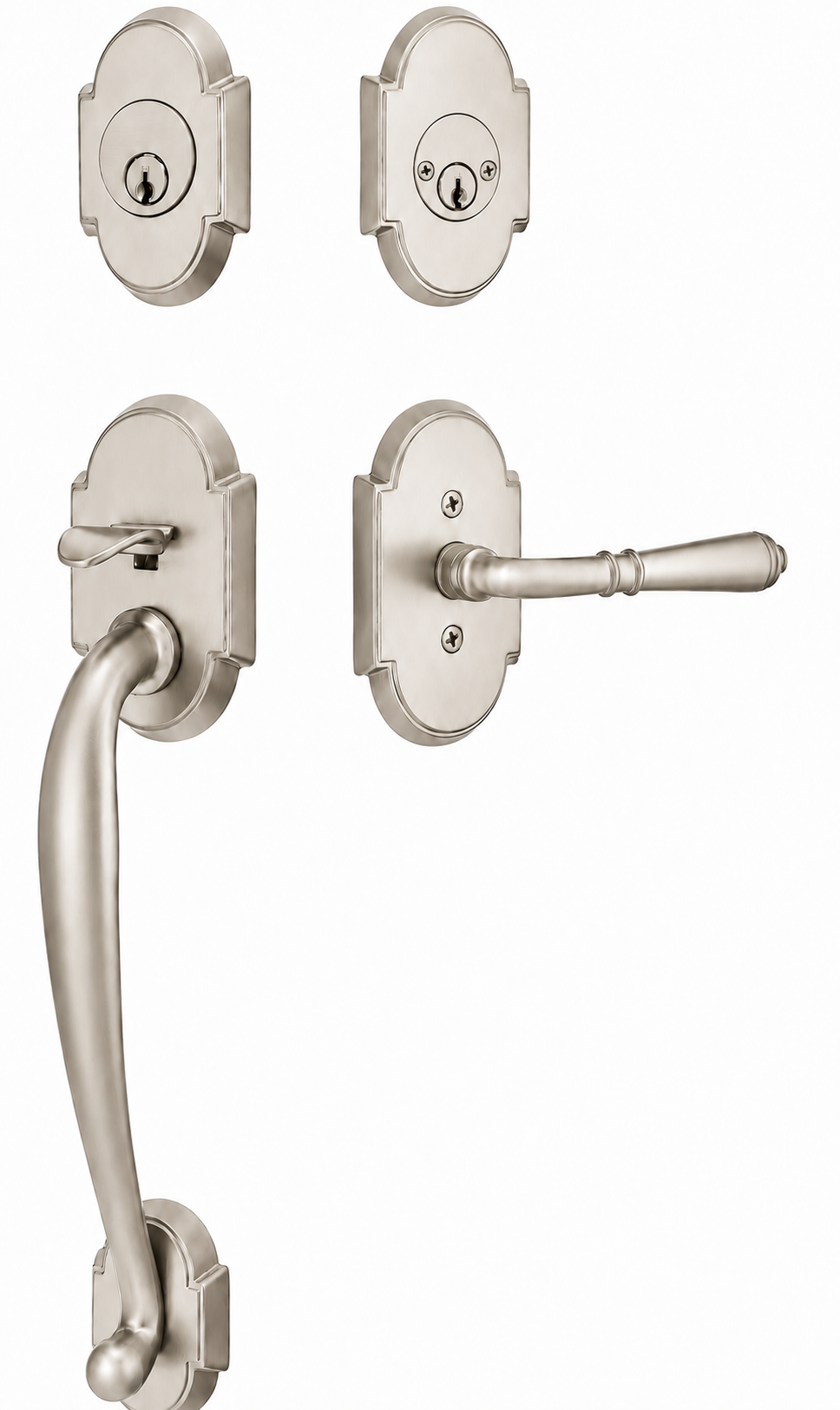 Emtek Nashville Entrance Handleset