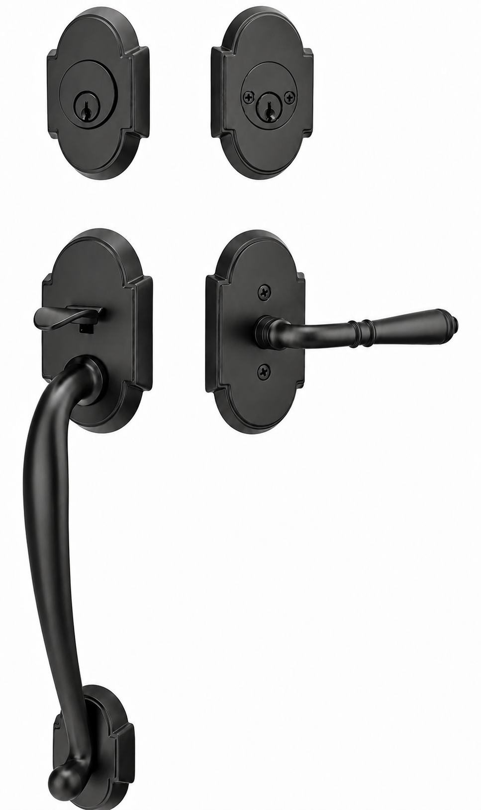 Emtek Nashville Entrance Handleset