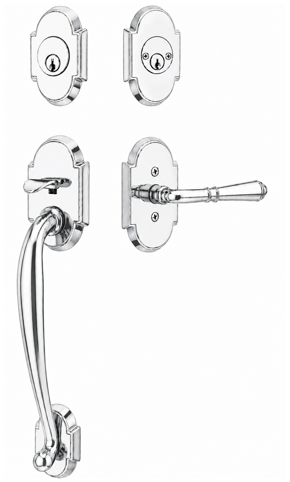Emtek Nashville Entrance Handleset