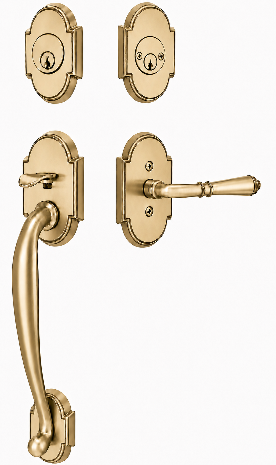 Emtek Nashville Entrance Handleset