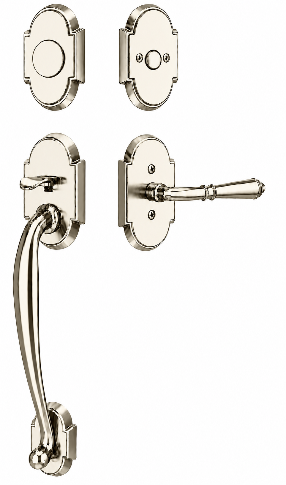 Emtek Nashville Entrance Handleset