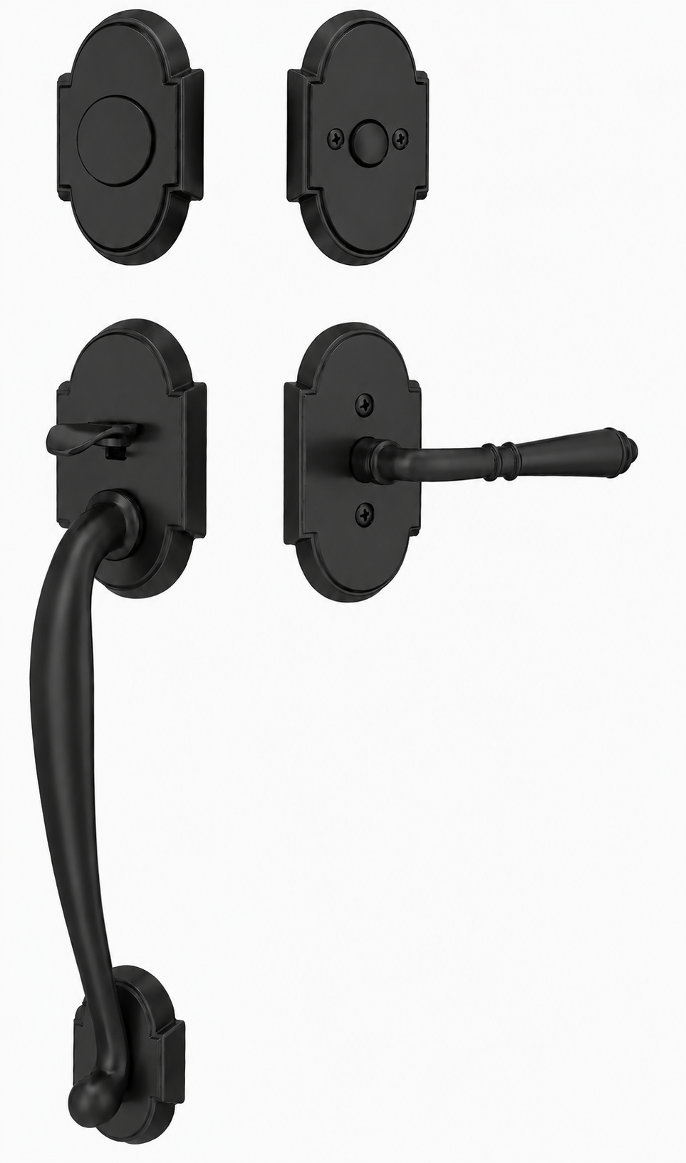 Emtek Nashville Entrance Handleset