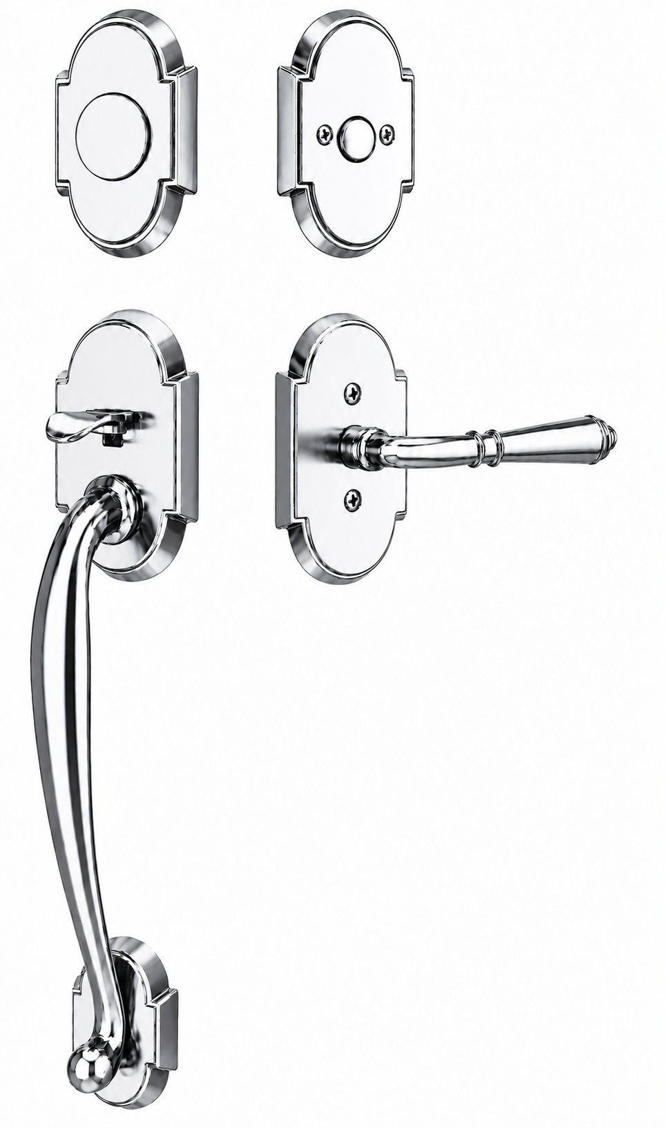 Emtek Nashville Entrance Handleset