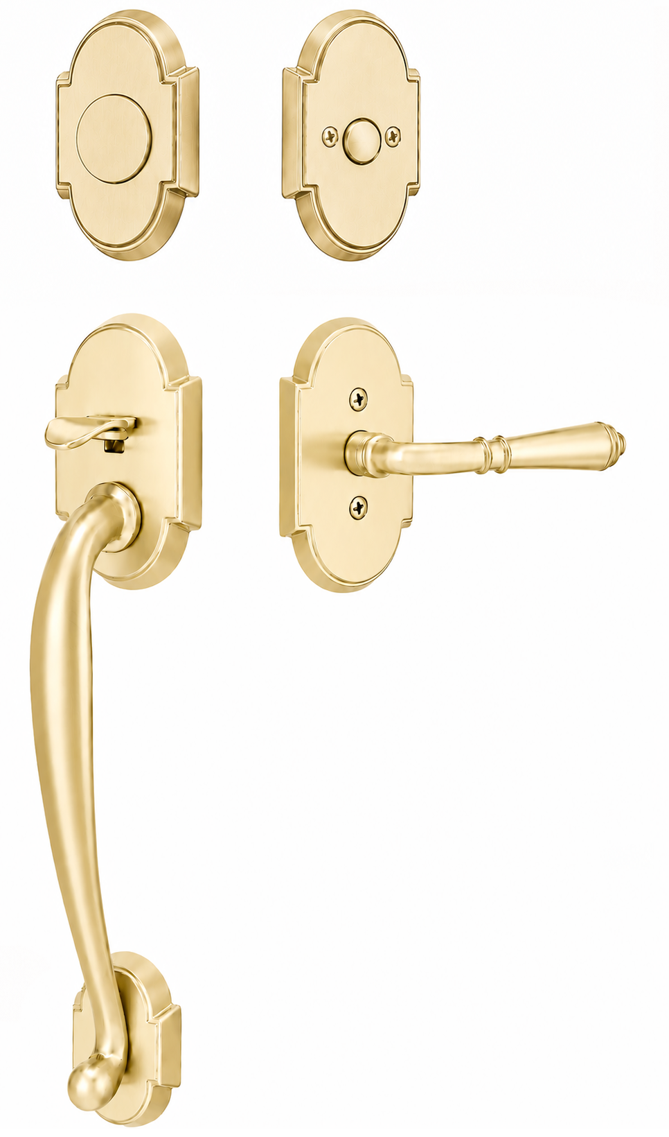 Emtek Nashville Entrance Handleset