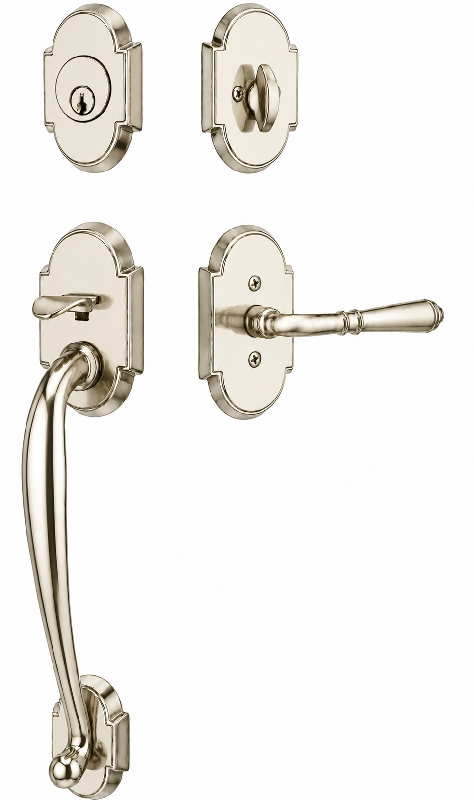 Emtek Nashville Entrance Handleset