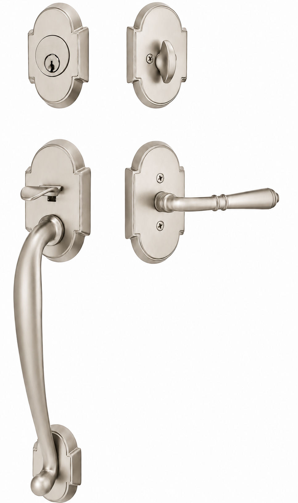 Emtek Nashville Entrance Handleset
