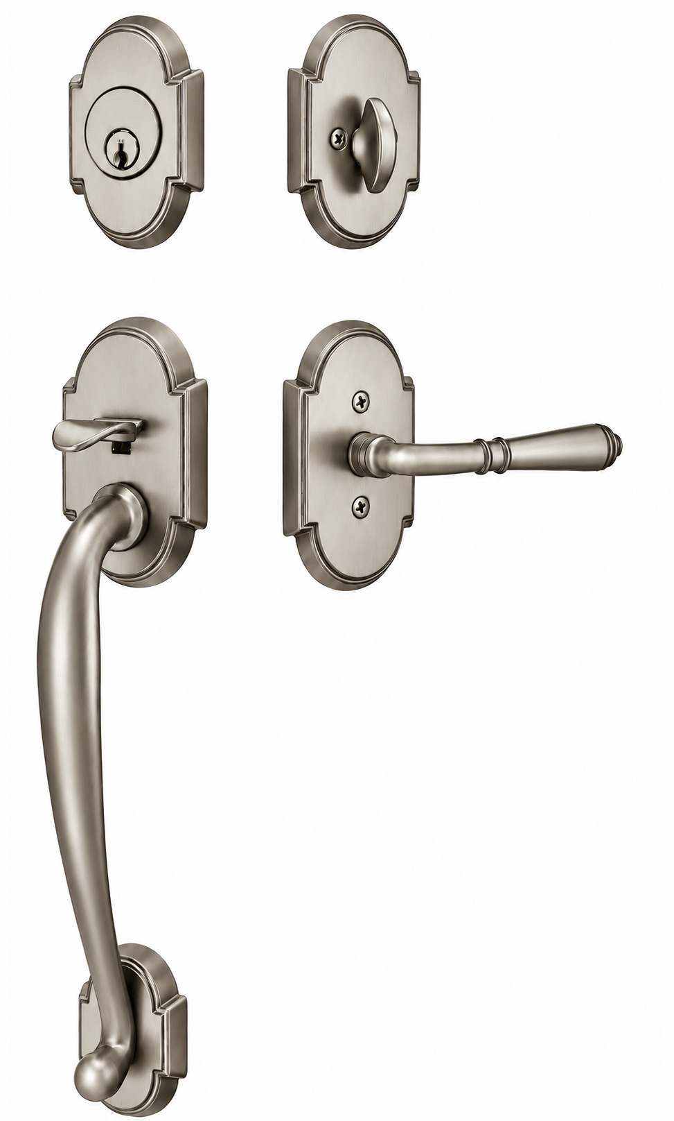 Emtek Nashville Entrance Handleset