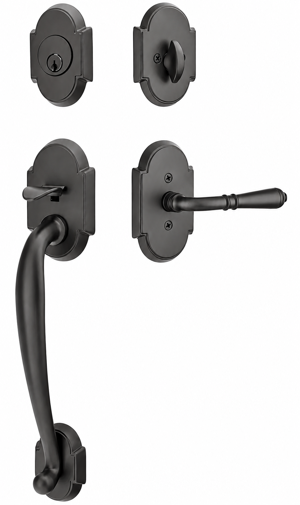 Emtek Nashville Entrance Handleset
