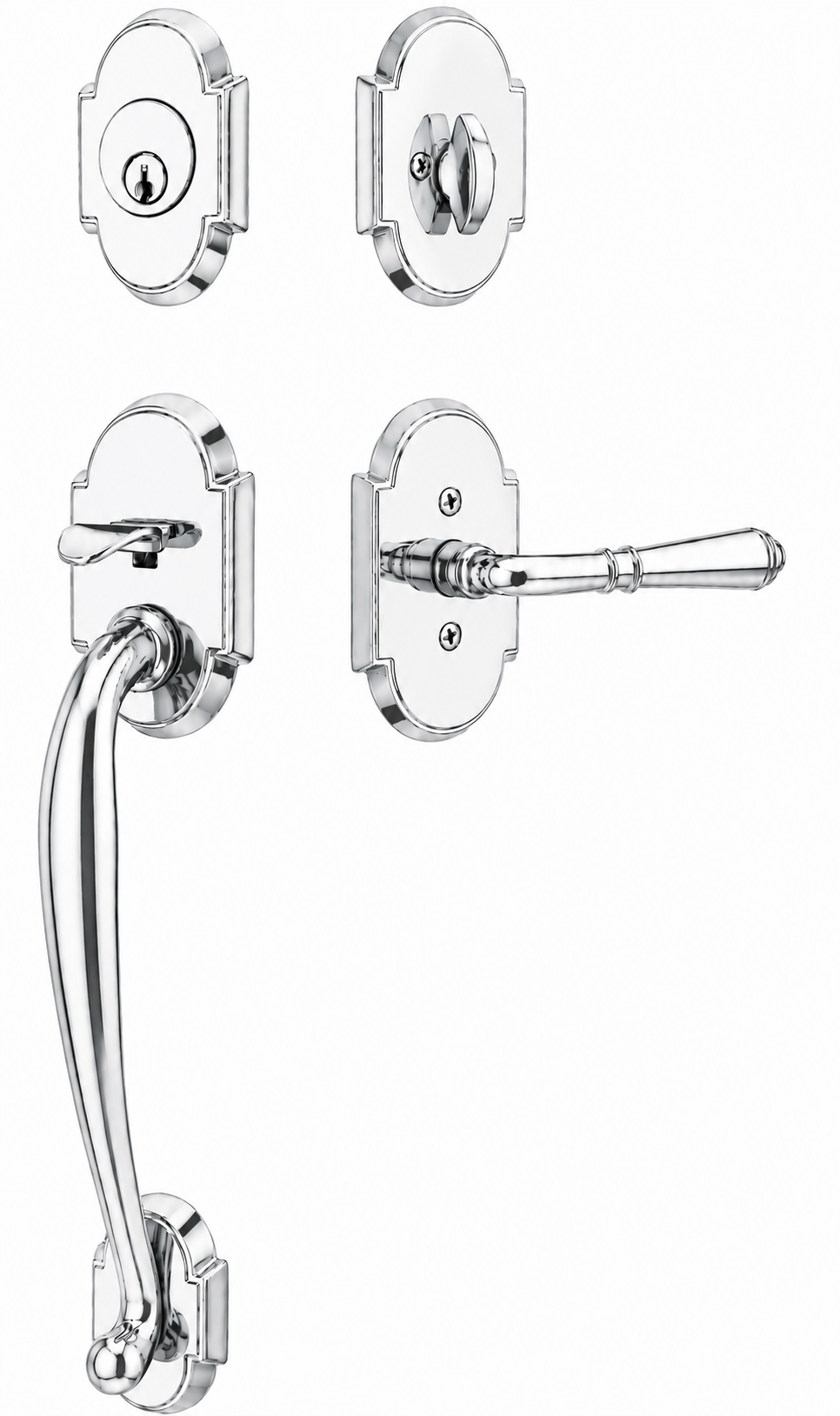 Emtek Nashville Entrance Handleset