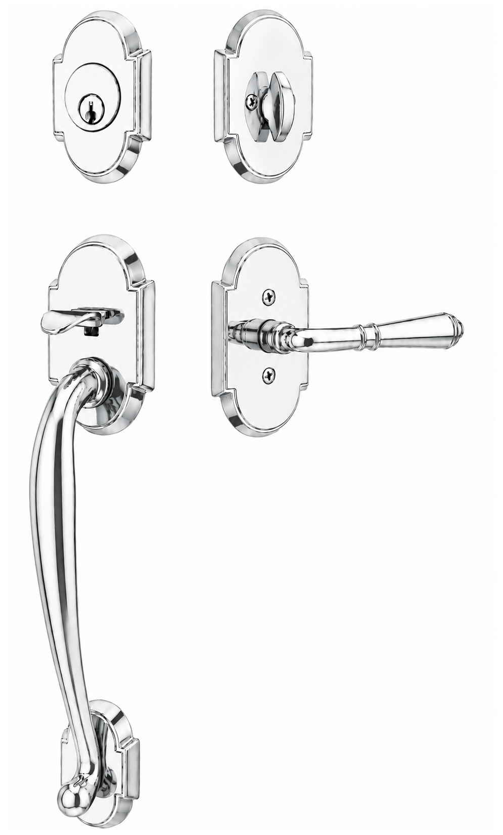 Emtek Nashville Entrance Handleset