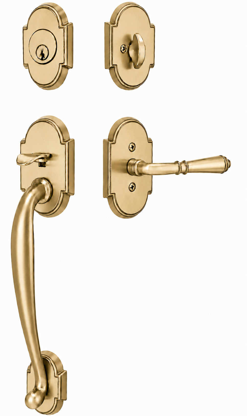 Emtek Nashville Entrance Handleset