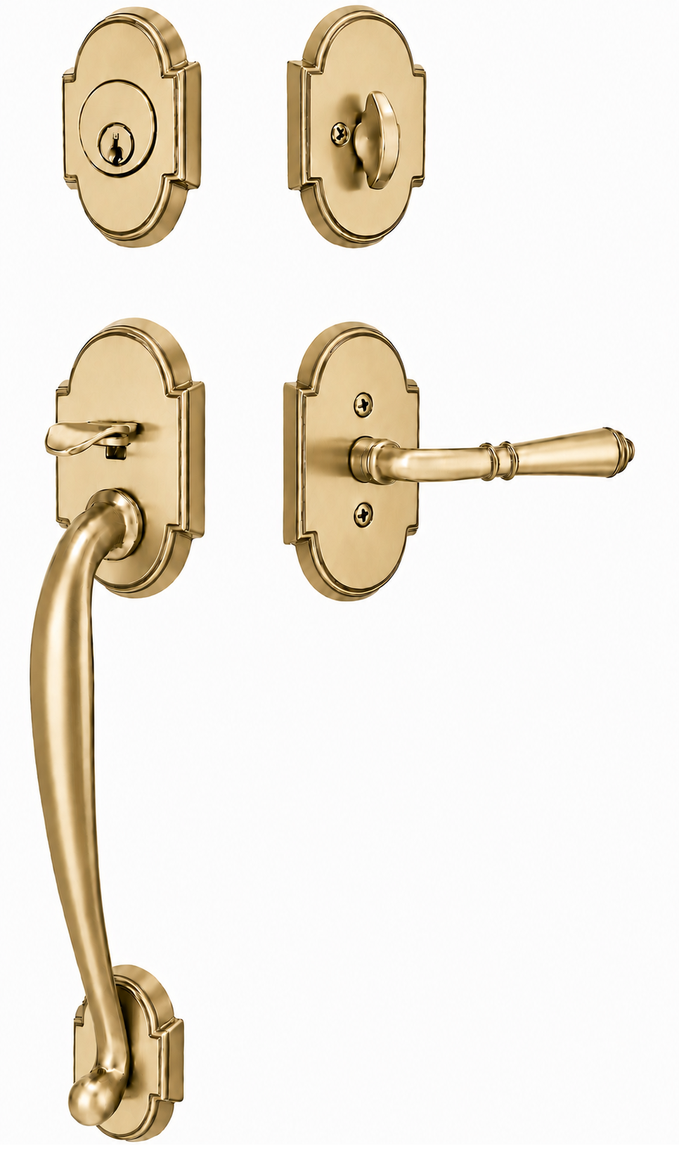 Emtek Nashville Entrance Handleset