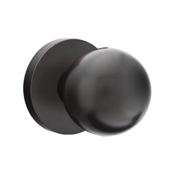 Emtek Orb Interior Mortise Knob with Disk Rosette