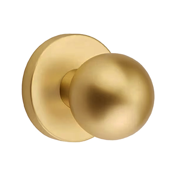 Emtek Orb Interior Mortise Knob with Disk Rosette