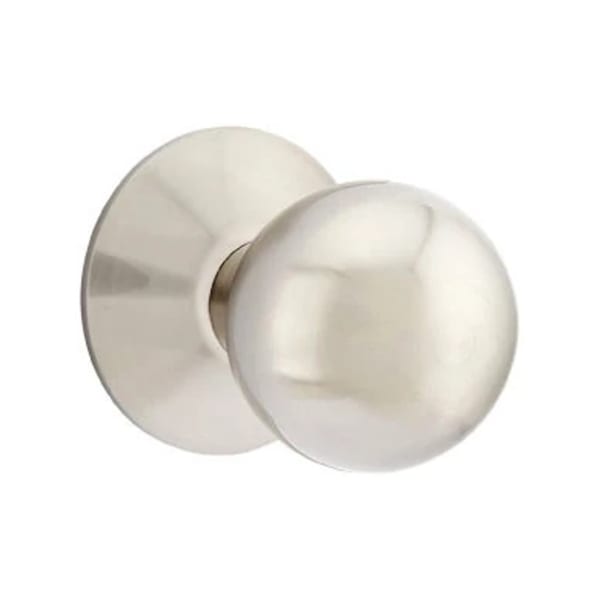 Emtek Orb Interior Mortise Knob with Modern Rosette