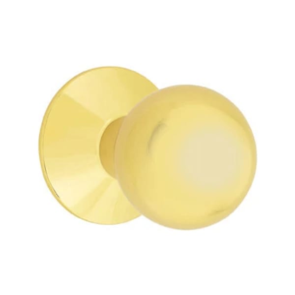 Emtek Orb Interior Mortise Knob with Modern Rosette