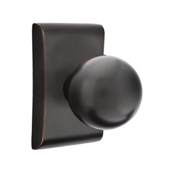 Emtek Orb Interior Mortise Knob with Neos Rosette