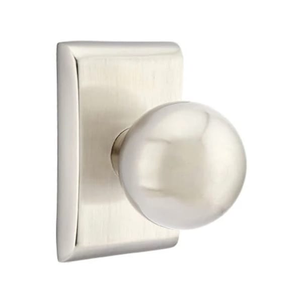 Emtek Orb Interior Mortise Knob with Neos Rosette