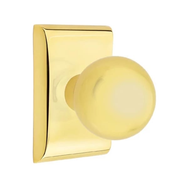 Emtek Orb Interior Mortise Knob with Neos Rosette