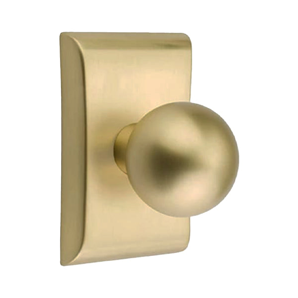Emtek Orb Interior Mortise Knob with Neos Rosette