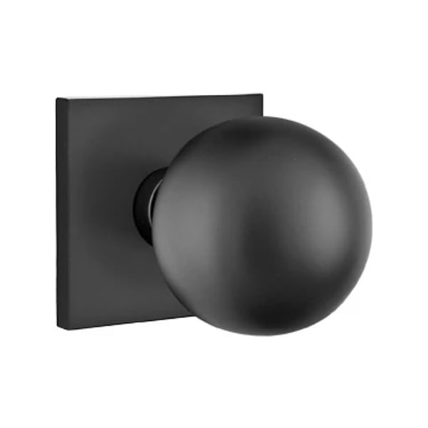 Emtek Orb Interior Mortise Knob with Square Rosette