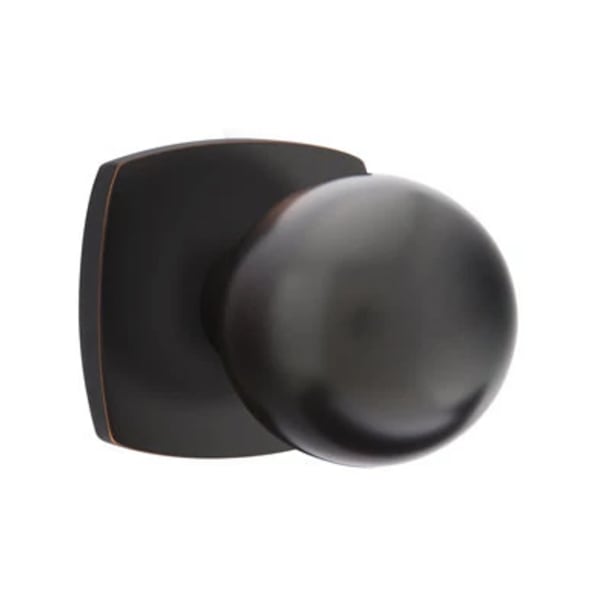 Emtek Orb Interior Mortise Knob with Urban Rosette