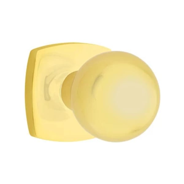 Emtek Orb Interior Mortise Knob with Urban Rosette