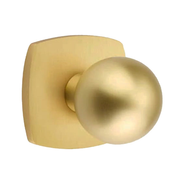 Emtek Orb Interior Mortise Knob with Urban Rosette