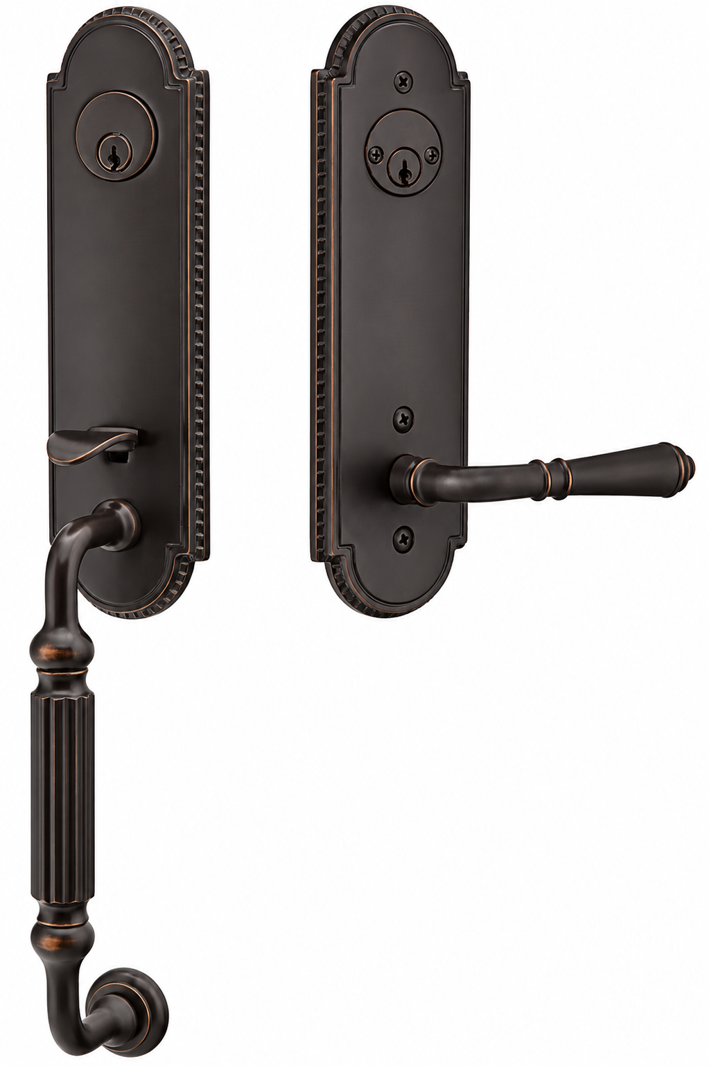 Emtek Orleans Entrance Handleset