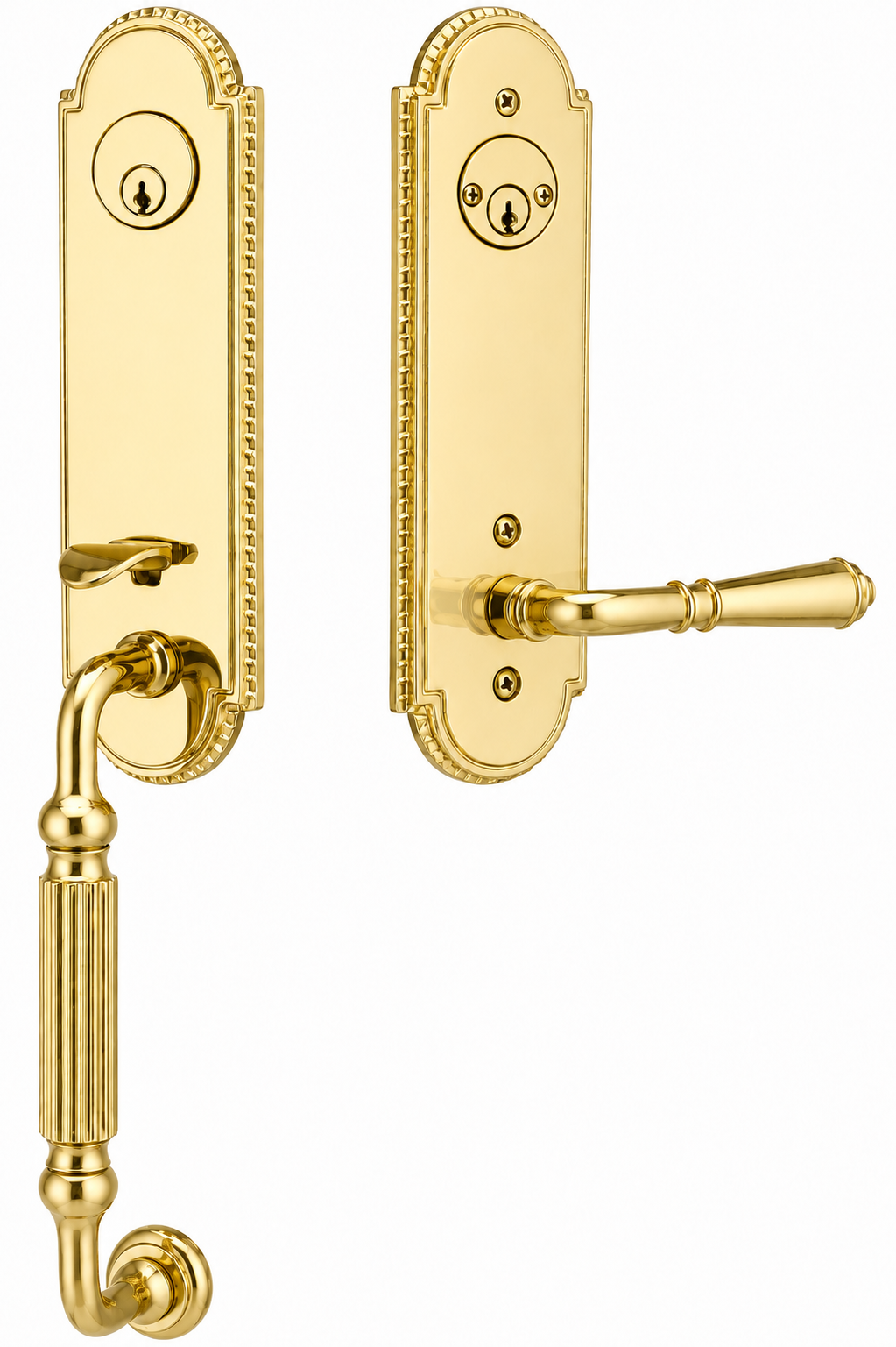 Emtek Orleans Entrance Handleset