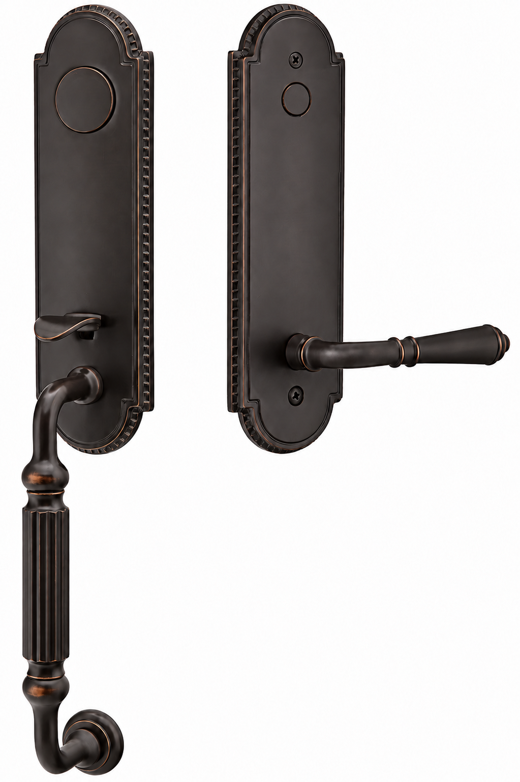 Emtek Orleans Entrance Handleset