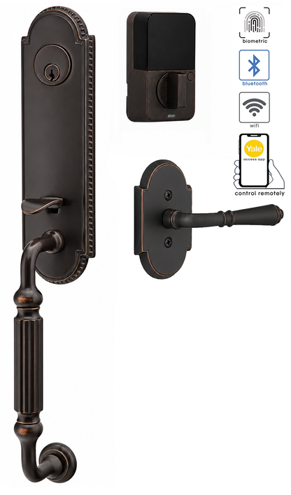Emtek Orleans Entrance Handleset