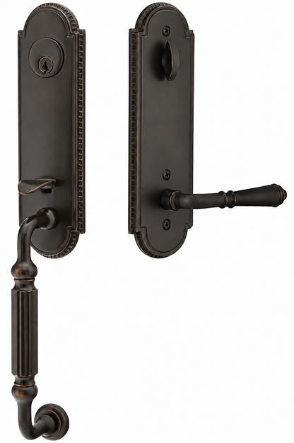 Emtek Orleans Entrance Handleset