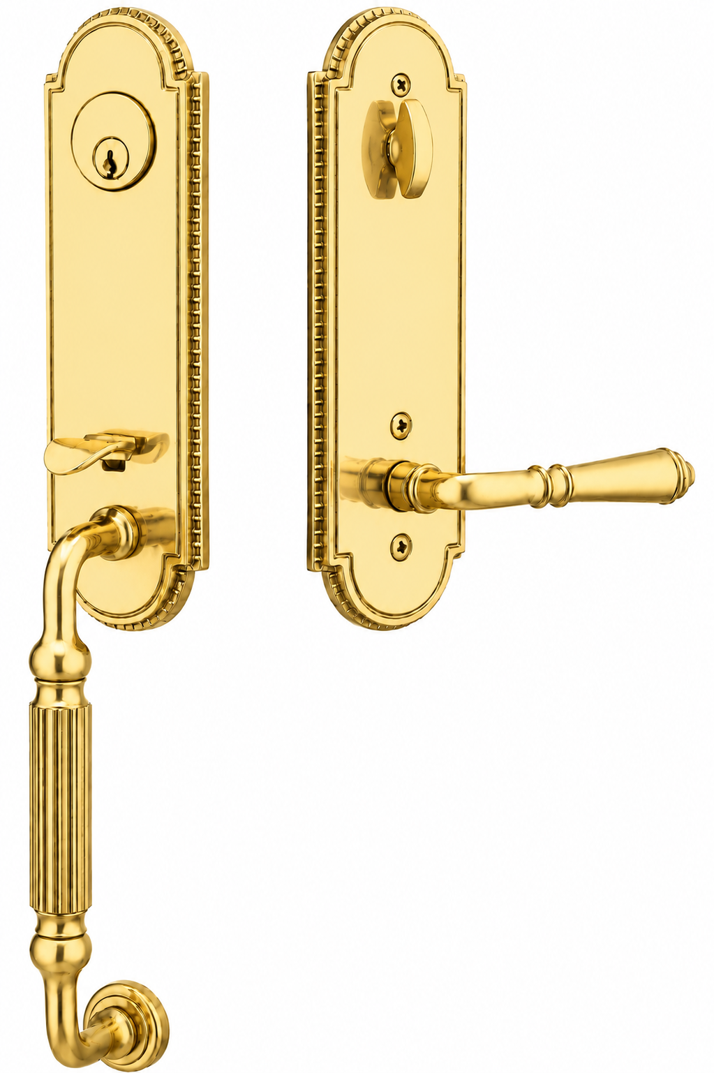 Emtek Orleans Entrance Handleset