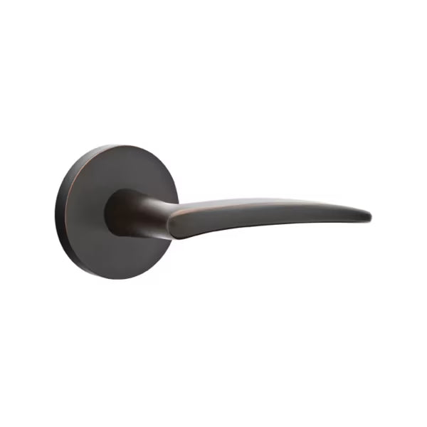 Emtek Poseiden Interior Mortise Lever with Disk Rosette