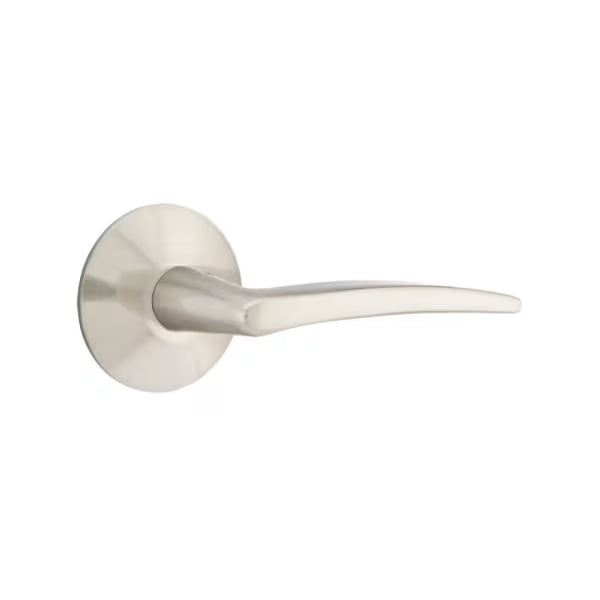 Emtek Poseidon Interior Mortise Lever with Modern Rosette